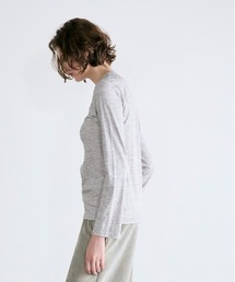 WALANCE（ワランス）の「cotton cashmere crew neck T（Tシャツ/カットソー）」