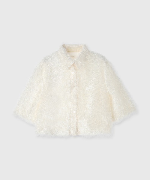 セール】シャギージャガードシャツ（シャツ/ブラウス）｜anuans（ア