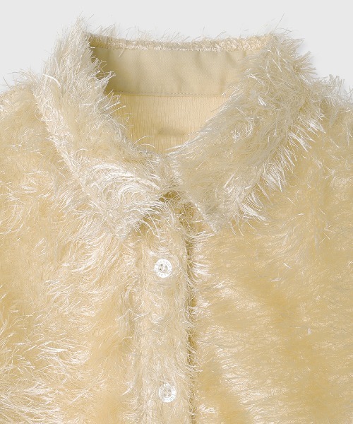 セール】シャギージャガードシャツ（シャツ/ブラウス）｜anuans（ア