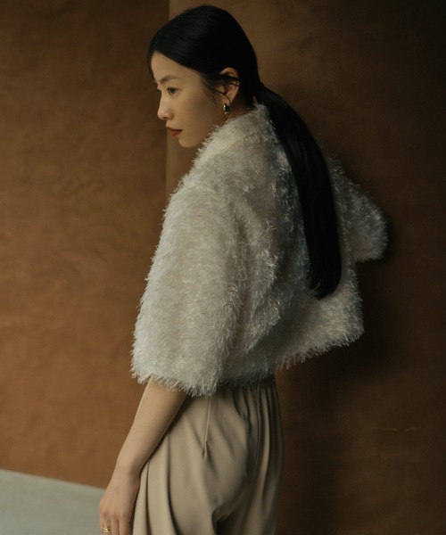 セール】シャギージャガードシャツ（シャツ/ブラウス）｜anuans（ア