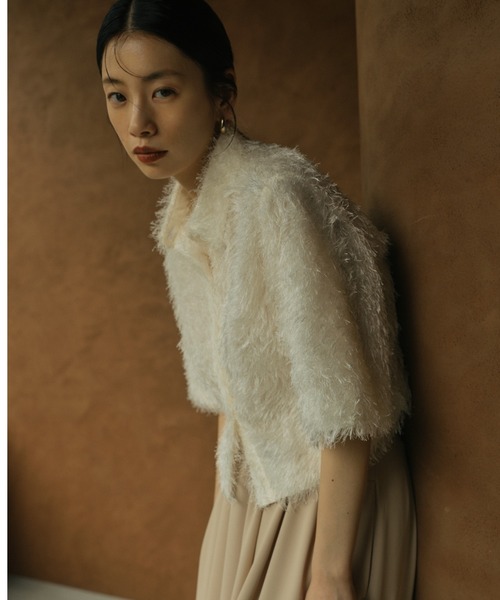 セール】シャギージャガードシャツ（シャツ/ブラウス）｜anuans（ア