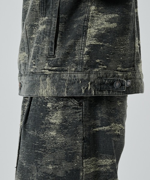 TAAKK(ターク)の「【TAAKK】3rd TYPE DENIM JACKET(デニムジャケット・メンズ・グレー/インディゴブルー・3/2)」の11枚目の写真