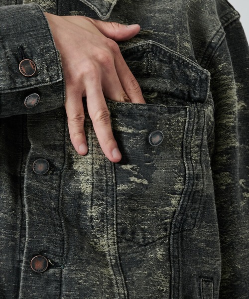ダメージデニムジャケット TAAKK TAAKK/ターク】 3rd TYPE DENIM JACKET（デニムジャケット