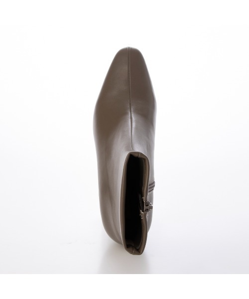 EVOL（イーボル）の「【晴雨兼用・滑りにくい】スクエア6cmショートブーツ IZ5766（レインシューズ・レディース・チャコールグレー/ブラック/アイボリー・S/M/L/LL）」の22枚目の写真