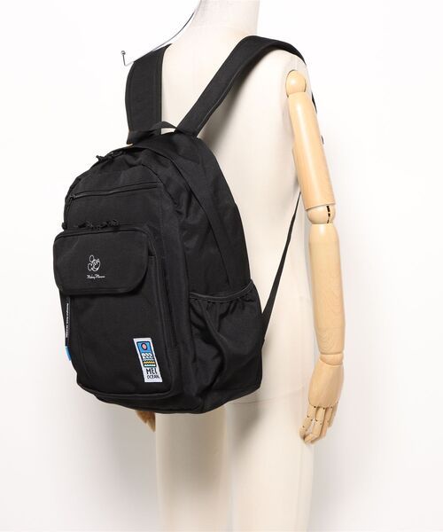MEI OCEAN(メイオーシャン)の「MEI OCEAN バックパック ミッキーマウスコラボ 20L(ST)(バックパック/リュック・メンズ・ブラック・FREE)」の5枚目の写真