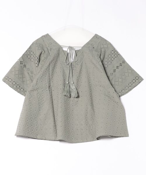 チャイハネ（チャイハネ）の「【チャイハネ】サーランシフリー刺繍トップス（その他トップス・レディース・グリーン/ホワイト/ブラック・FREE）」の20枚目の写真