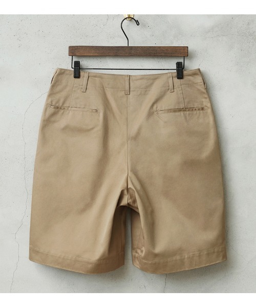 WAIPER.inc（ワイパーインク）の「WAIPER.inc 米軍 M-45 チノトラウザーショーツ【WP1089】（その他パンツ・メンズ・ベージュ系その他/ブラック/オリーブ・30/32/34/36/38）」の8枚目の写真