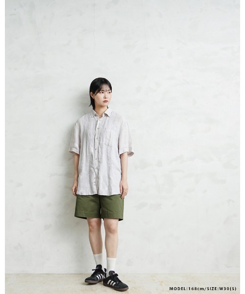 WAIPER.inc（ワイパーインク）の「WAIPER.inc 米軍 M-45 チノトラウザーショーツ【WP1089】（その他パンツ・メンズ・ベージュ系その他/ブラック/オリーブ・30/32/34/36/38）」の9枚目の写真