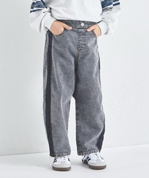 GUCCI 美品　キッズ　シェリーライン　サイドラインデニム　パンツ　140㎝ GUCCI 美品キッズシェリーラインサイドラインデニムパンツ140㎝