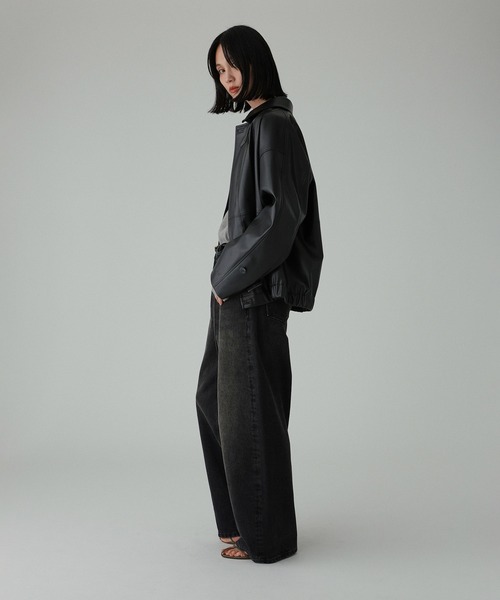 BABYLONE（バビロン）の「フェイクレザーカバーオール