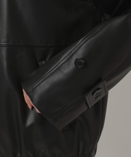 セール】フェイクレザーカバーオール（カバーオール）｜BABYLONE