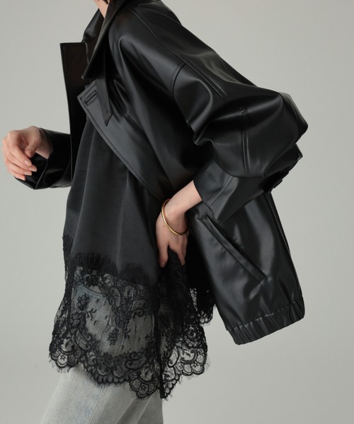 セール】フェイクレザーカバーオール（カバーオール）｜BABYLONE