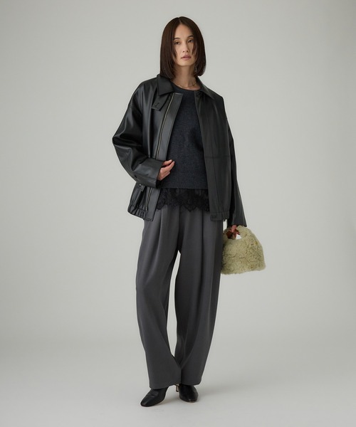 ね*る様 バビロン　フェイクレザーカバーオール セール】フェイクレザーカバーオール（カバーオール）｜BABYLONE