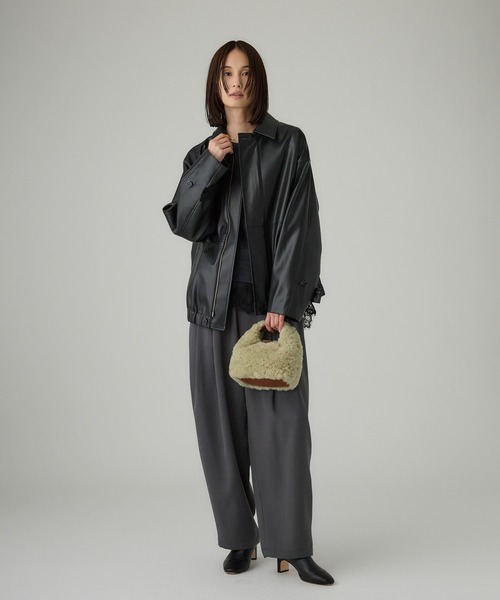 セール】フェイクレザーカバーオール（カバーオール）｜BABYLONE