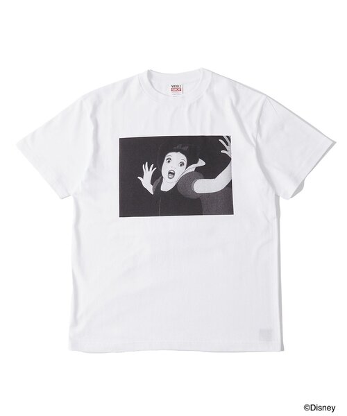 WHO'S WHO gallery(フーズフーギャラリー)の「【VIDEO SHOP】『白雪姫』TEE(Tシャツ/カットソー・レディース・ホワイト・MEDIUM/LARGE)」の1枚目の写真