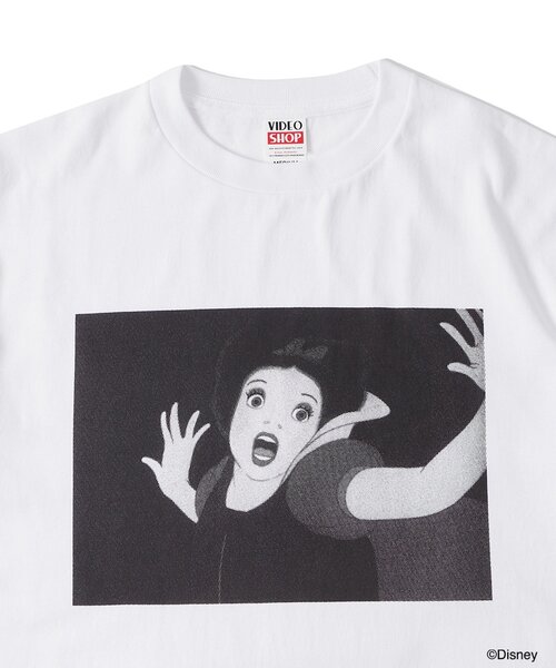 WHO'S WHO gallery(フーズフーギャラリー)の「【VIDEO SHOP】『白雪姫』TEE(Tシャツ/カットソー・レディース・ホワイト・MEDIUM/LARGE)」の3枚目の写真
