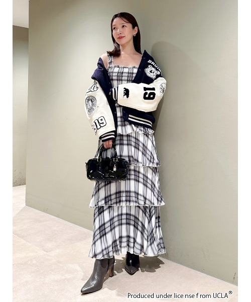 SNIDEL ティアードプリントキャミワンピース SNIDEL ワンピース ティアードプリントキャミワンピース : ZOZOTOWN