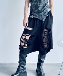 Y2K SYNAPSE FACTORY | 【Crush cut】ハーフパンツ(スウェットパンツ)