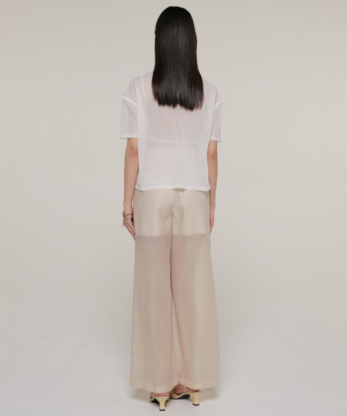 tシャツ SHEER BIJOU TSHIRT/シアービジューTシャツ レディース SHEER BIJOU TSHIRT/シアービジューTシャツ（Tシャツ/カットソー