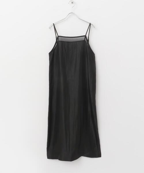 セール】シアー×ラインストーンレイヤードワンピース（ワンピース