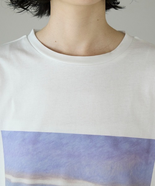 amini（アミニ）の「ビックシルエットプリントTシャツ　2型アソート（Tシャツ/カットソー・レディース・ホワイト系1/ホワイト系2/ブラック系1/ブラック系2・MEDIUM）」の12枚目の写真