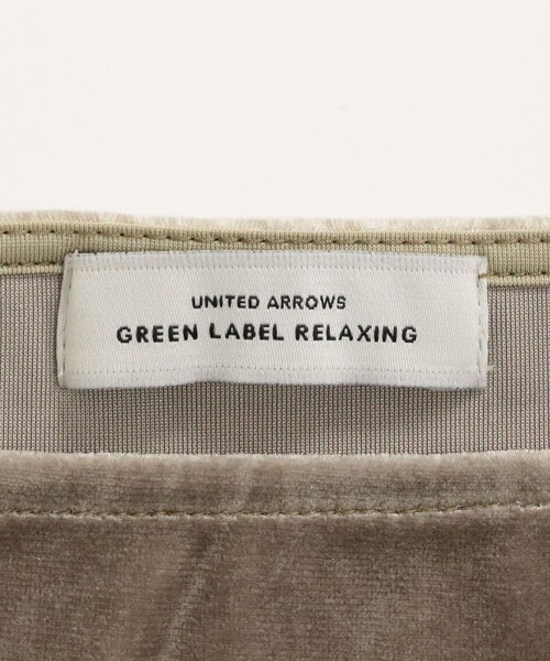 green label relaxing（グリーンレーベルリラクシング）の「ベロア タンクトップ（タンクトップ・レディース・ブラック/モカ/ダークブラウン・FREE）」の21枚目の写真