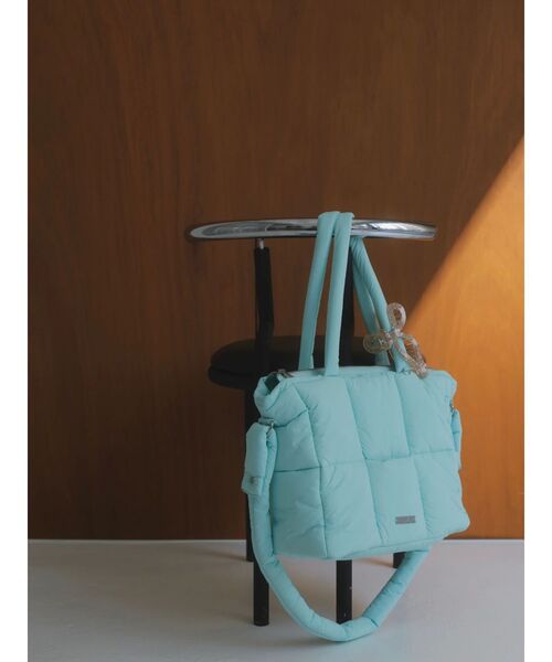 吉田朱里】マシュマロトートバッグ（ボストンバッグ）｜dazzlin