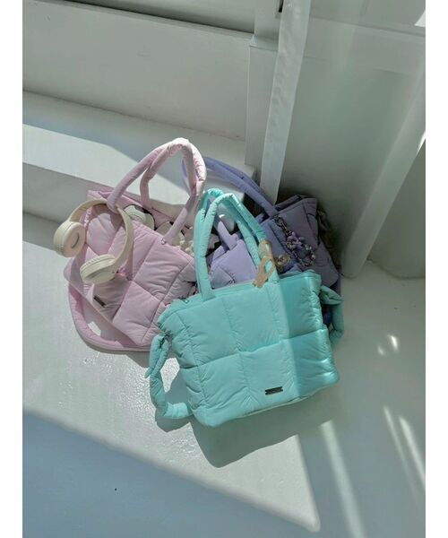 吉田朱里】マシュマロトートバッグ（ボストンバッグ）｜dazzlin