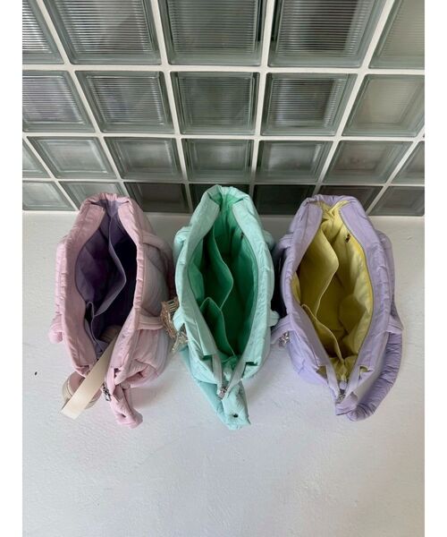 吉田朱里】マシュマロトートバッグ（ボストンバッグ）｜dazzlin