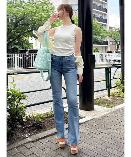 dazzlin（ダズリン）の「【吉田朱里】マシュマロトートバッグ（ボストンバッグ・レディース・ピンク/グリーン/パープル・FREE）」の10枚目の写真