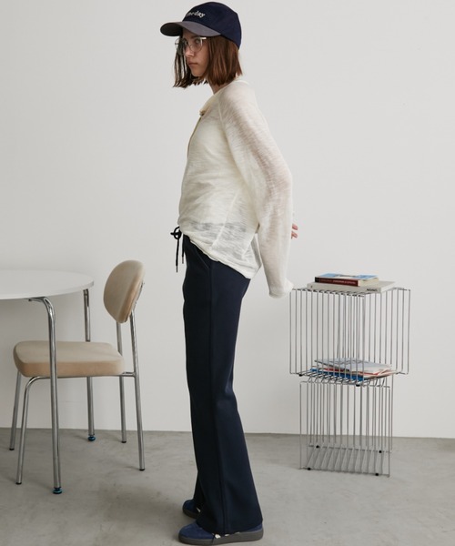 Auntie Rosa Holiday（アンティローザホリデー）の「ヘンリーラグランシアーニットプルオーバー（ニット/セーター・レディース・ブラック/ブルー/ホワイト/ダークグレー・FREE）」の21枚目の写真