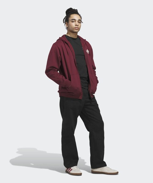 adidas（アディダス）の「Shmangry ジップアップ グラフィックパーカー / アディダスオリジナルス adidas Originals（パーカー・メンズ・レッド/ブラック・XX-LARGE/LARGE/MEDIUM/X-LARGE/X-SMALL/3XL/SMALL）」の16枚目の写真