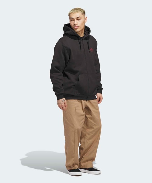 adidas（アディダス）の「Shmangry ジップアップ グラフィックパーカー / アディダスオリジナルス adidas Originals（パーカー・メンズ・レッド/ブラック・XX-LARGE/LARGE/MEDIUM/X-LARGE/X-SMALL/3XL/SMALL）」の8枚目の写真
