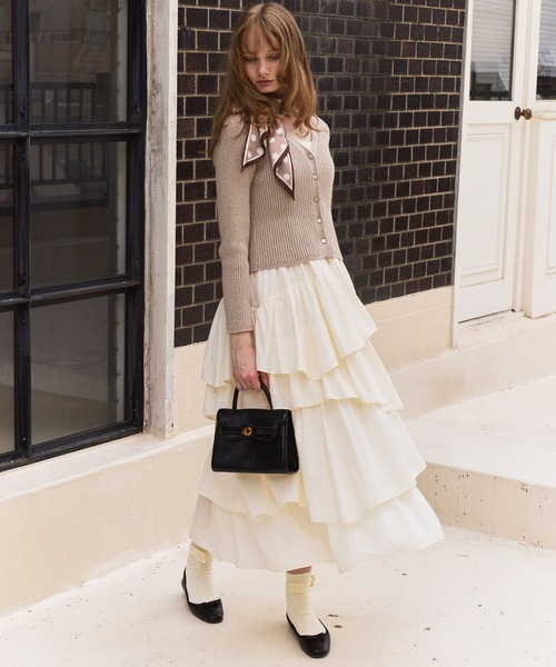 くるみ×Cherir Mignonコラボ】Bloomy frill set one-piece（ワンピース