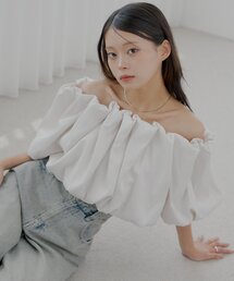 Chico | 【SALON by Chico】ギャザーバルーンオフショルブラウス(シャツ/ブラウス)