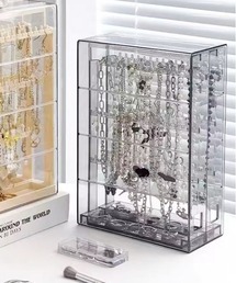 ammy.（エイミードット）の「【 ammy. / エイミードット 】 クリア コレクト BOX（収納グッズ）」
