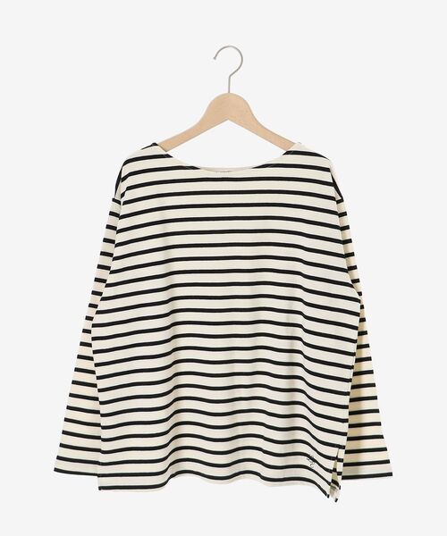 le.coeur blanc(ルクールブラン)の「バスクボーダーロンT(Tシャツ/カットソー・レディース・グリーン系その他/ブルー系その他2/ブラック系その他/ブラウン系その他2・38)」の17枚目の写真