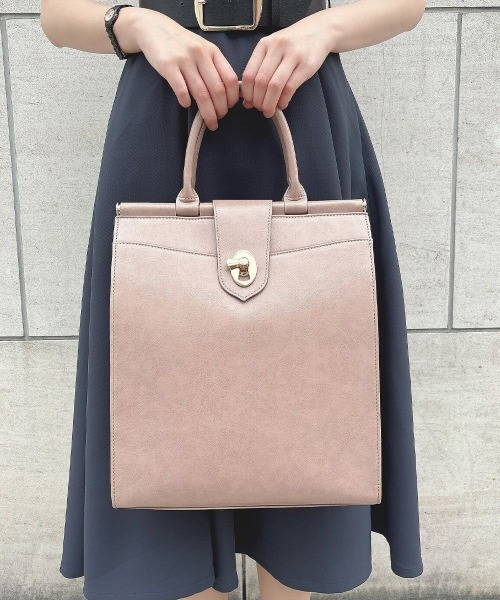 F i.n.t（フィント）の「キーホール3wayダレスバッグ/fint フィント（トートバッグ・レディース・ピンクベージュ/ブラウン/ブラック・FREE）」の5枚目の写真