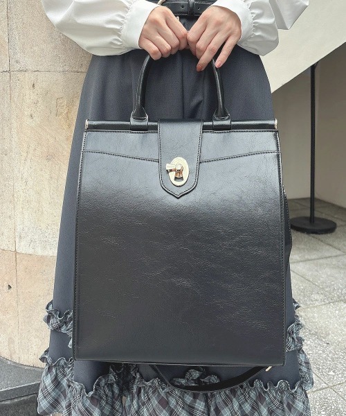 セール】キーホール3wayダレスバッグ/fint フィント（トートバッグ