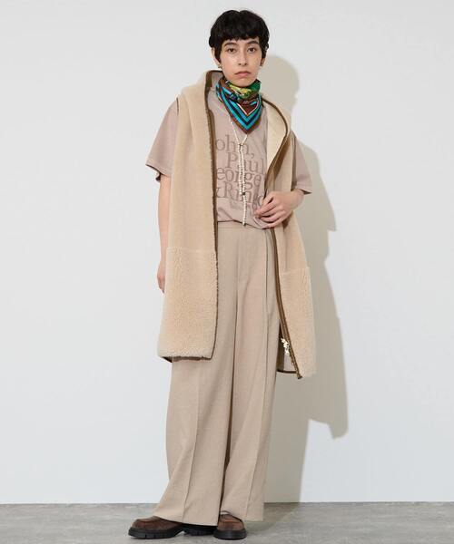 【新品未使用】liesse RISLEY リズレイ別注 ボアベスト 別注》【RISLEY /リズレイ】ボアベスト｜Liesse（リエス）｜商品