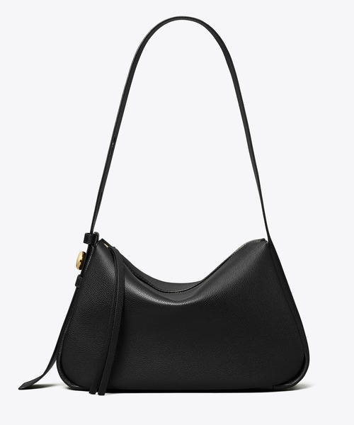 TORY BURCH（トリーバーチ）の「ロミー ショルダーバッグ（ショルダーバッグ・レディース・ブラック/モカ・ONE SIZE）」の3枚目の写真