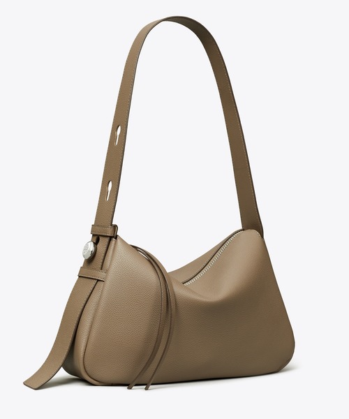 TORY BURCH（トリーバーチ）の「ロミー ショルダーバッグ（ショルダーバッグ・レディース・ブラック/モカ・ONE SIZE）」の12枚目の写真