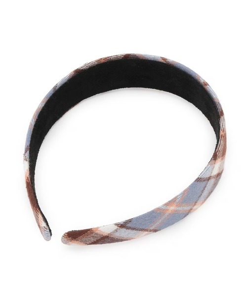 KP DECO（ケーピーデコ）の「チェックカチューシャ（カチューシャ・キッズ・ブルー/ピンク・FREE）」の4枚目の写真