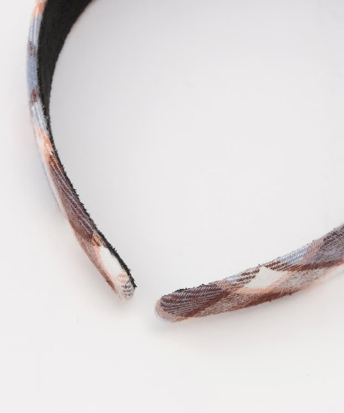 KP DECO（ケーピーデコ）の「チェックカチューシャ（カチューシャ・キッズ・ブルー/ピンク・FREE）」の5枚目の写真