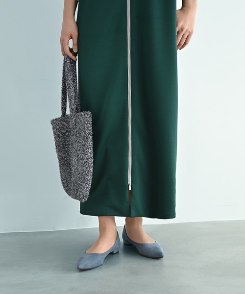 STYLE DELI(スタイルデリ)の「【Kana Oyama×BLK001】ジップジレワンピース(ワンピース・レディース・ブラック/グリーン・FREE)」の15枚目の写真