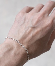 SENTI(ZeB)SENTI FINE AZUKI CHAIN BRACELET SV  AYL`F[׃uXbg Vo[(uXbg)