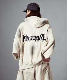 Theater code(VA^[R[h)Raglan Silhouette Zip-Up Hoodie/OVGbg WbvAbvp[J[(p[J[)