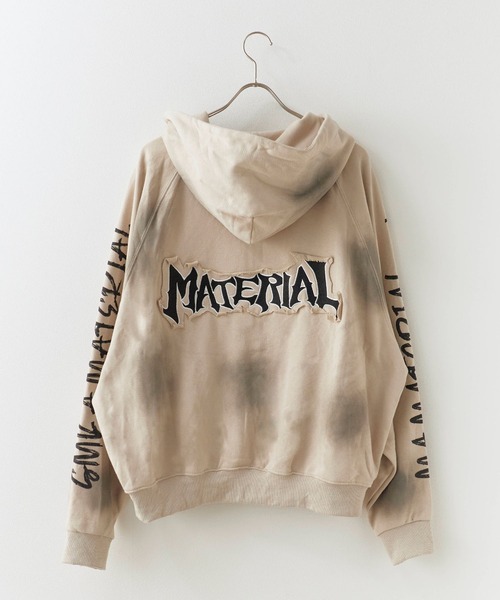 Theater code（シアターコード）の「Raglan Silhouette Zip-Up Hoodie/ラグランシルエット ジップアップパーカー 2026年 夏 夏服メンズ（パーカー・メンズ・ブラック/ベージュ・L/M）」の19枚目の写真