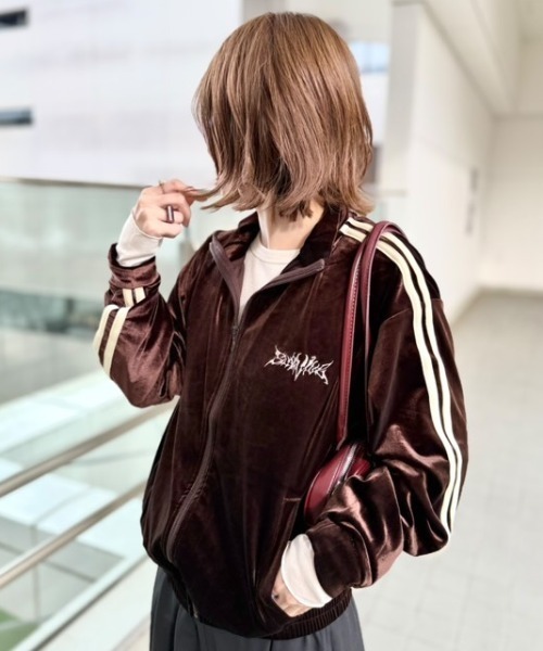 セール】ベロアトラックジャケット（ジャージ）｜8(eight)（エイト