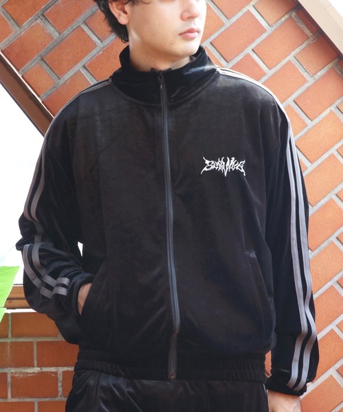 セール】ベロアトラックジャケット（ジャージ）｜8(eight)（エイト